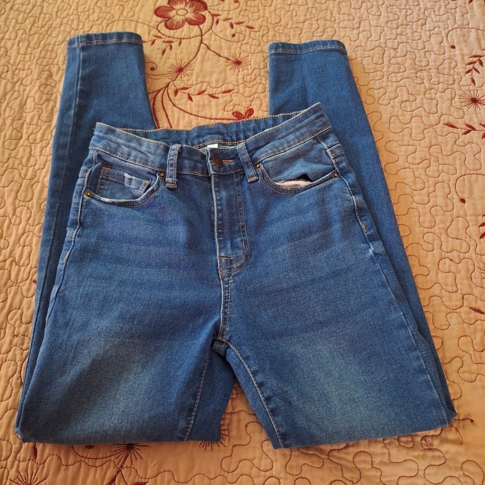 Hers| Women's Denim Skinny Jeans Size 3 - Picture 6 of 13